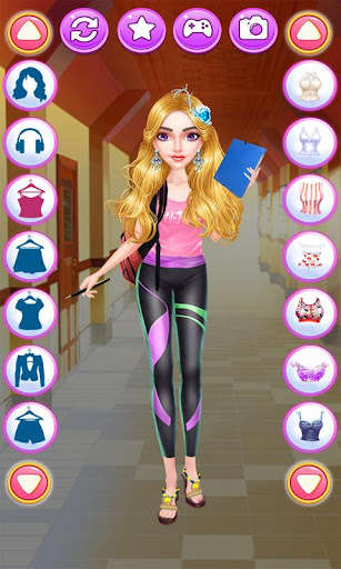 Emulate Android APK College Student Fashion Girl