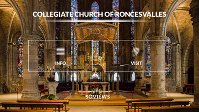 Emulate iPhone app Collegiate Church Roncesvalles using MyAndroid