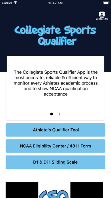 Emulate iPhone app Collegiate Sports Qualifier using MyAndroid Emulate iPhone app Collegiate Sports Qualifier using MyAndroid