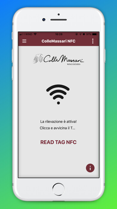 Emulate iPhone app ColleMassari NFC using MyAndroid Emulate iPhone app ColleMassari NFC using MyAndroid