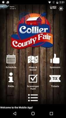 Emulate Android APK Collier County Fairgrounds