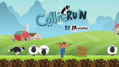 Emulate iPhone app CollieRun - Dog agility game using MyAndroid