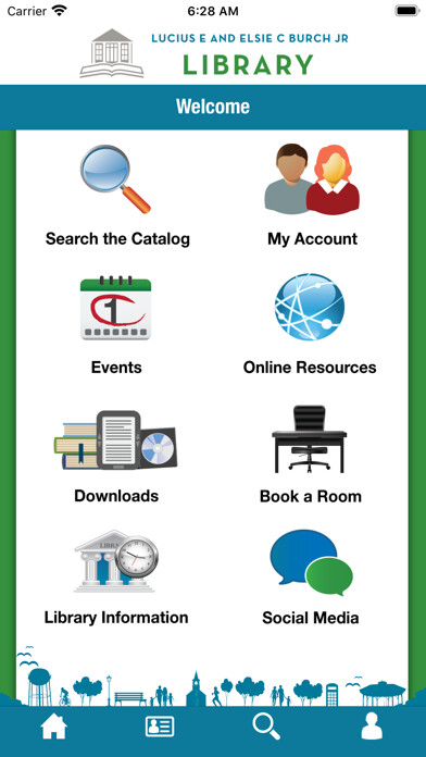 Emulate iPhone app Collierville Library Mobile using MyAndroid Emulate iPhone app Collierville Library Mobile using MyAndroid