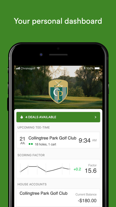 Emulate iPhone app Collingtree Park Golf Club using MyAndroid Emulate iPhone app Collingtree Park Golf Club using MyAndroid