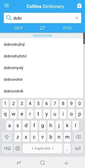 Emulate Android APK Collins Italian<>Czech Dictionary Emulate Android APK Collins Italian<>Czech Dictionary