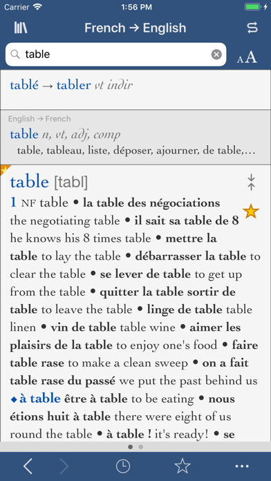 Emulate iPhone app Collins-Robert Concise using MyAndroid Emulate iPhone app Collins-Robert Concise using MyAndroid