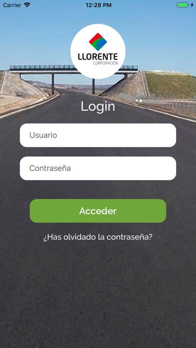 Emulate iPhone app Collosa Control Horario using MyAndroid