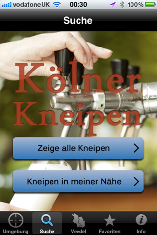 Emulate iPhone app Cologne Pubs using MyAndroid Emulate iPhone app Cologne Pubs using MyAndroid