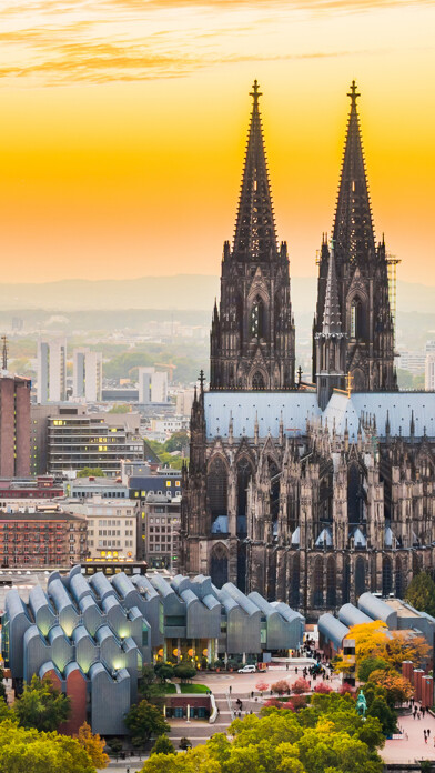 Emulate iPhone app Cologne Wallpapers using MyAndroid
