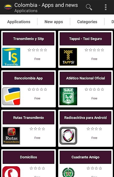 Run android online APK Colombian apps from MyAndroid or emulate Colombian apps using MyAndroid