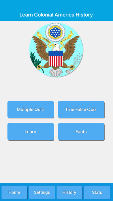 Emulate iPhone app Colonial America History using MyAndroid