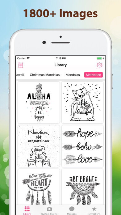 Emulate iPhone app Color4u: Adult Coloring Book using MyAndroid Emulate iPhone app Color4u: Adult Coloring Book using MyAndroid