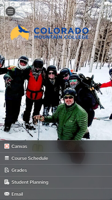Emulate iPhone app Colorado Mountain College using MyAndroid