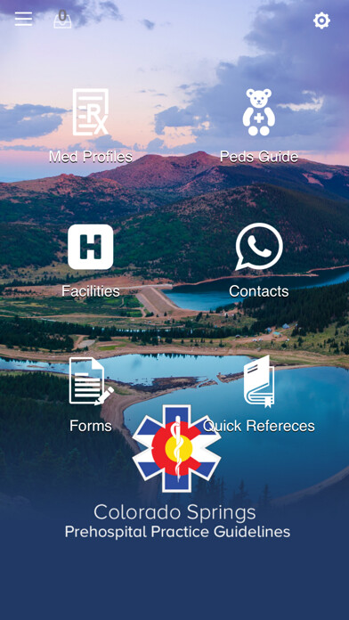 Emulate iPhone app Colorado Springs Prehospital Practice Guidelines using MyAndroid Emulate iPhone app Colorado Springs Prehospital Practice Guidelines using MyAndroid