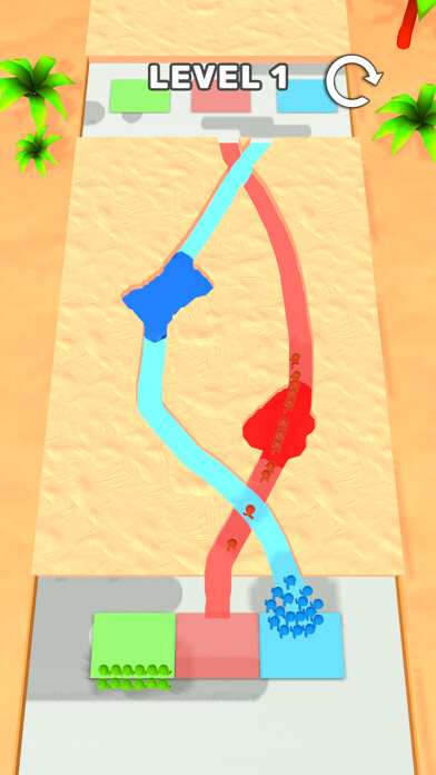Emulate iPhone app Coloraid 3D using MyAndroid