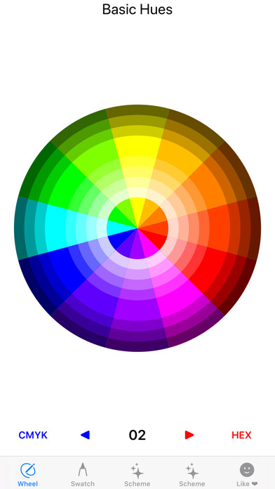 Emulate iPhone app Color As Hue using MyAndroid