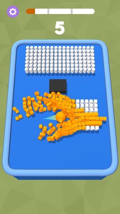 Emulate iPhone app Color Ball Bump using MyAndroid