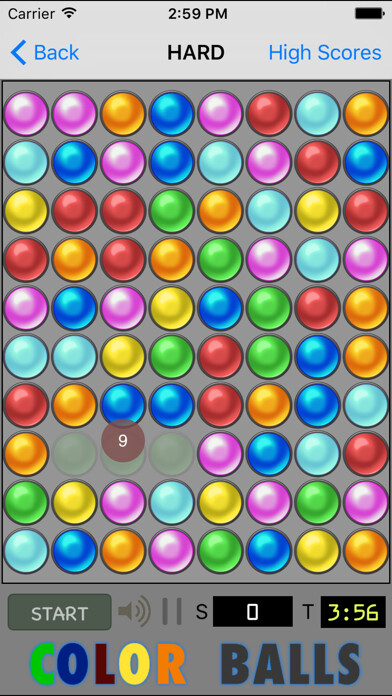 Emulate iPhone app Color Balls Crush using MyAndroid Emulate iPhone app Color Balls Crush using MyAndroid