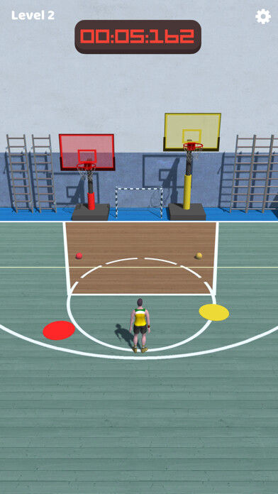 Emulate iPhone app Color Basketball 3D using MyAndroid Emulate iPhone app Color Basketball 3D using MyAndroid