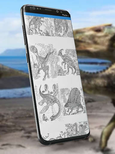 Run android online APK COLORBIT : DINOSAURS - Adult Coloring Pages from MyAndroid or emulate COLORBIT : DINOSAURS - Adult Coloring Pages using MyAndroid