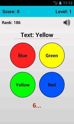 Emulate Android APK Colorblind Brain teaser rbgy