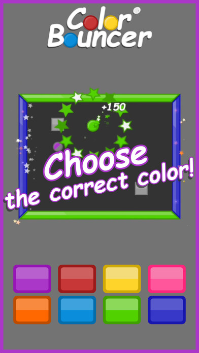 Emulate iPhone app Color Bouncer using MyAndroid