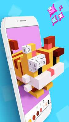 Emulate Android APK Color by Number 3D - Pixel Art Coloring Games