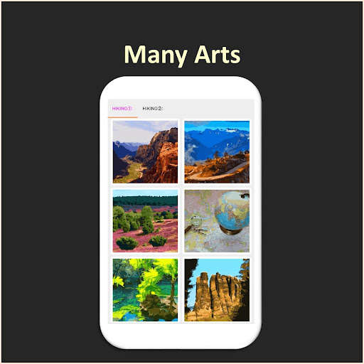 Run android online APK Color by Number - hiking - Pixel Art from MyAndroid or emulate Color by Number - hiking - Pixel Art using MyAndroid