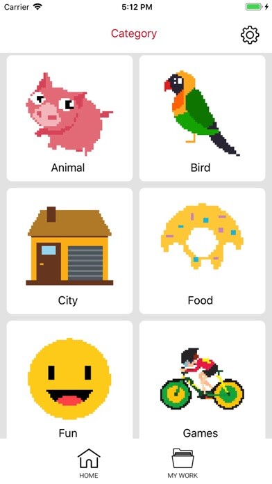 Emulate iPhone app Color By Number Puzzle using MyAndroid Emulate iPhone app Color By Number Puzzle using MyAndroid