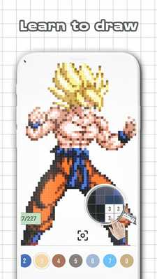 Emulate Android APK Color by Number - Super Saiyan Sandbox Pixel Emulate Android APK Color by Number - Super Saiyan Sandbox Pixel
