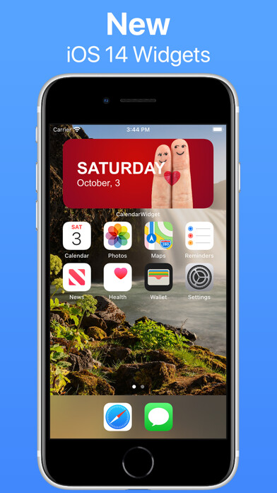 Emulate iPhone app Color Calendar Photo Widget using MyAndroid Emulate iPhone app Color Calendar Photo Widget using MyAndroid
