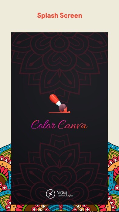 Emulate iPhone app ColorCanva using MyAndroid