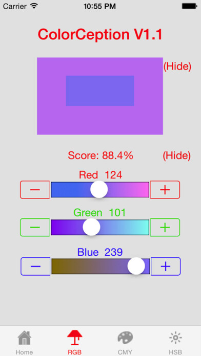 Emulate iPhone app ColorCeption using MyAndroid Emulate iPhone app ColorCeption using MyAndroid