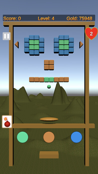 Emulate iPhone app Color Clobber using MyAndroid