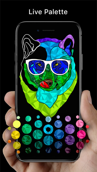 Emulate iPhone app COLOR - Coloring Book using MyAndroid