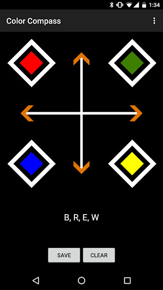 Emulate Android APK Color Compass Prototype