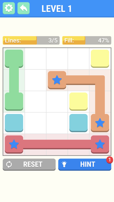 Emulate iPhone app Color Connect Puzzle using MyAndroid Emulate iPhone app Color Connect Puzzle using MyAndroid
