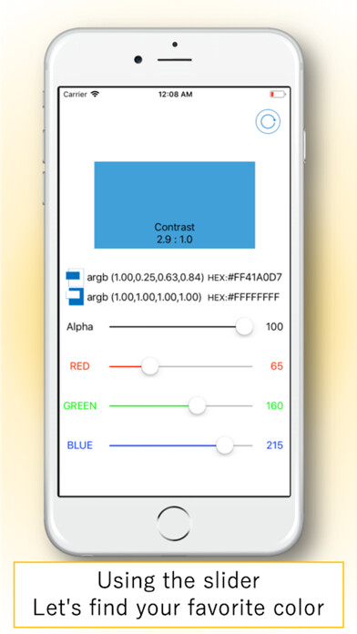 Emulate iPhone app ColorCorder using MyAndroid Emulate iPhone app ColorCorder using MyAndroid