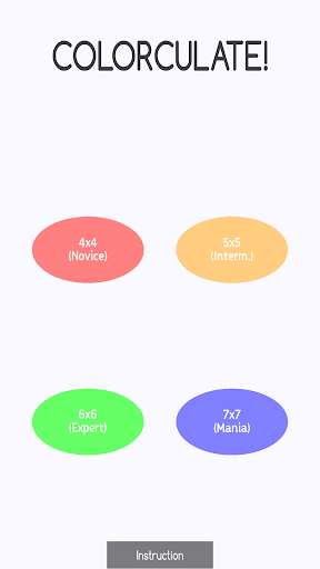 Run android online APK COLORCULATE! from MyAndroid or emulate COLORCULATE! using MyAndroid