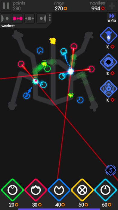 Emulate iPhone app Color Defense – Epic TD Game using MyAndroid Emulate iPhone app Color Defense – Epic TD Game using MyAndroid