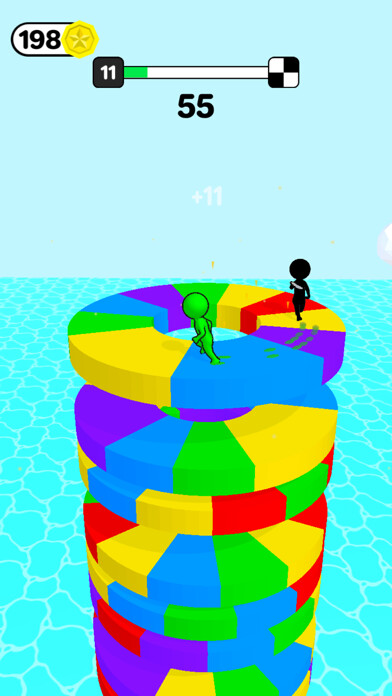 Emulate iPhone app Color Down 3D using MyAndroid Emulate iPhone app Color Down 3D using MyAndroid