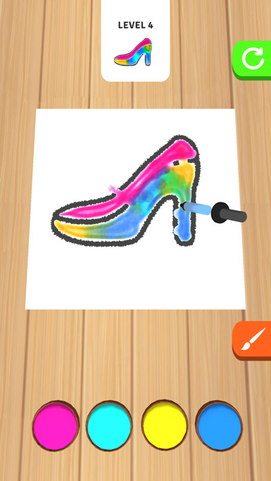 Emulate iPhone app Color Drop 3D! using MyAndroid Emulate iPhone app Color Drop 3D! using MyAndroid