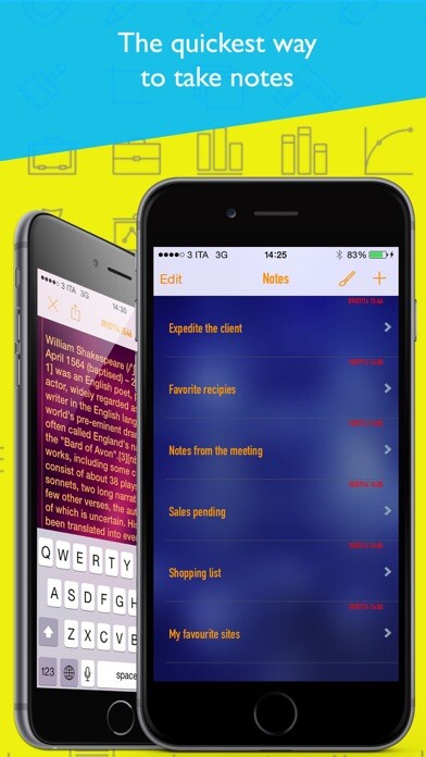 Emulate iPhone app Colored Notes Pro using MyAndroid Emulate iPhone app Colored Notes Pro using MyAndroid
