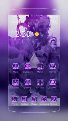 Emulate Android APK Colored water ink theme Emulate Android APK Colored water ink theme