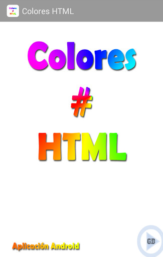 Run android online APK Colores HTML from MyAndroid or emulate Colores HTML using MyAndroid