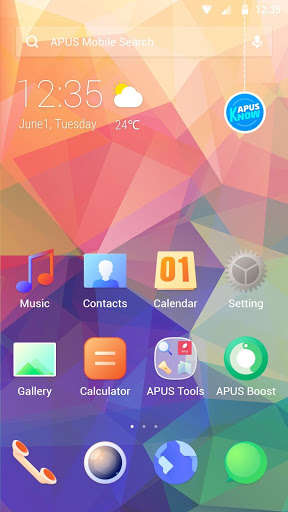 Run android online APK Color Fade theme for APUS from MyAndroid or emulate Color Fade theme for APUS using MyAndroid