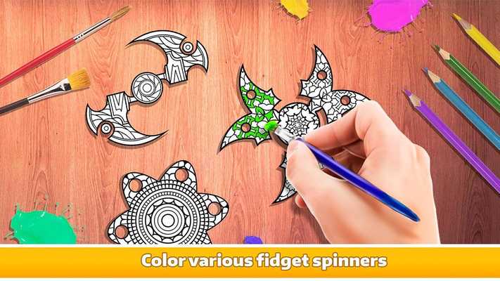 Emulate Android APK Color Fidget Spinner - Zen Mandala Book Emulate Android APK Color Fidget Spinner - Zen Mandala Book