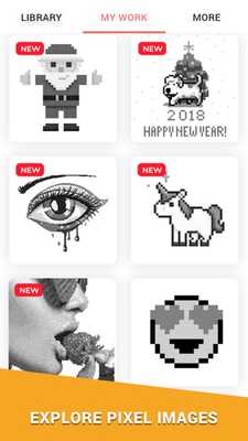 Emulate Android APK ColorFit Pixel  Poly Art - Free No.Draw Sandbox