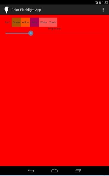 Run android online APK Color Flashlight App from MyAndroid or emulate Color Flashlight App using MyAndroid
