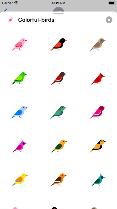 Emulate iPhone app Colorful birds using MyAndroid Emulate iPhone app Colorful birds using MyAndroid
